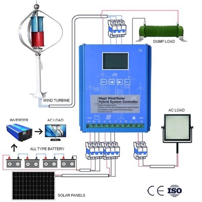 24V 48V 100Ah অফ গ্রিড বৈদ্যুতিক সিস্টেম 200Ah 300Ah রিমোট মনিটরিং