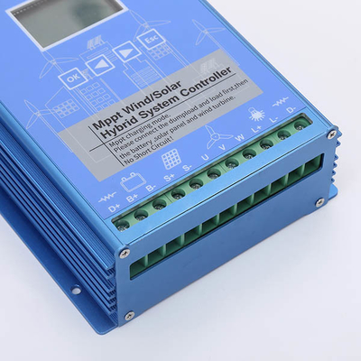 10 Amp MPPT সোলার চার্জ কন্ট্রোলার উইন্ড সোলার হাইব্রিড LCD ডিসপ্লে