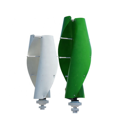 400W 600W স্পাইরাল উইন্ড টারবাইন 12V 24V ছোট উইন্ড টারবাইন কম বাতাসের গতিতে কাজ করে