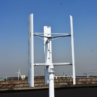 IP54 কম শব্দ উল্লম্ব অক্ষ জেনারেটর 2kw 3kw উল্লম্ব অক্ষ বায়ু টারবাইন কিট
