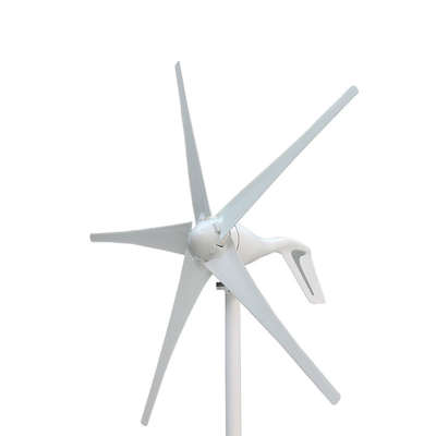 বহু রঙের ছোট অনুভূমিক বায়ু টারবাইন 48V 600W 1000W অনুভূমিক বায়ু জেনারেটর