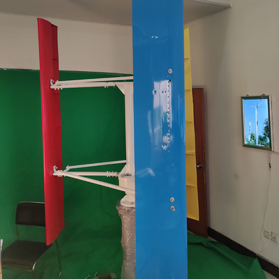 10KW 6KW H উল্লম্ব বায়ু টারবাইন স্টার্ট আপ 2m/S আবাসিক উল্লম্ব বায়ু টারবাইন