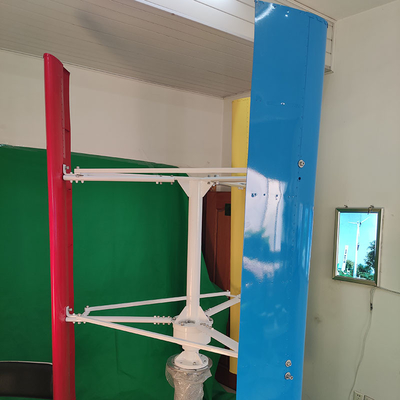 বিদ্যুতের জন্য শান্ত 10KW H উল্লম্ব বায়ু টারবাইন 5000W অ্যালুমিনিয়াম VAWT ব্লেড ডিজাইন