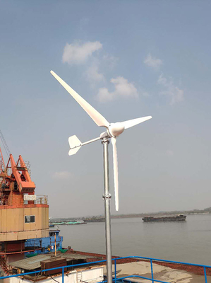 গ্লাস ফাইবার ব্লেড অনুভূমিক বায়ু টারবাইন 5KW 96V 220V অনুভূমিক বায়ু জেনারেটর