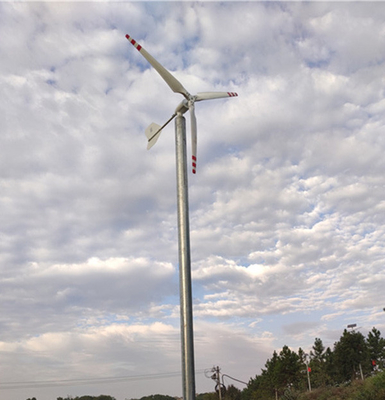 CE অনুভূমিক বায়ু টারবাইন 1KW 48Volt হোম HAWT উইন্ড টারবাইন রটার 2.8 মি