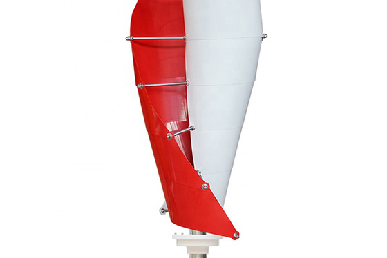 কম নয়েজ উইন্ড স্পিড স্পাইরাল উইন্ড টারবাইন 24V 400W মাল্টি কালার ফ্রি পুনর্নবীকরণযোগ্য শক্তি