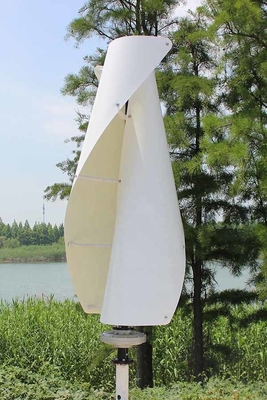 কম কম্পন সর্পিল বায়ু টারবাইন 48V 1500W কম শব্দ বাড়িতে ব্যবহারের জন্য