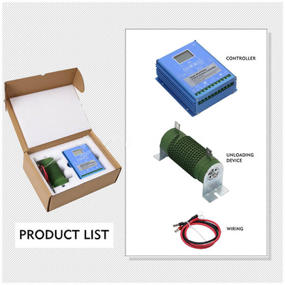 বায়ু এবং সৌর হাইব্রিড 12V 24V MPPT সোলার চার্জ কন্ট্রোলার IP65 LCD ডিসপ্লে