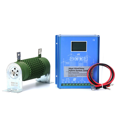 বায়ু এবং সৌর হাইব্রিড 12V 24V MPPT সোলার চার্জ কন্ট্রোলার IP65 LCD ডিসপ্লে