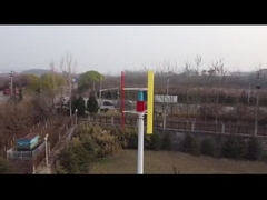 কম স্টার্টিং টর্ক এইচ উল্লম্ব বায়ু টারবাইন 5KW ছোট উল্লম্ব অক্ষ বায়ু টারবাইন